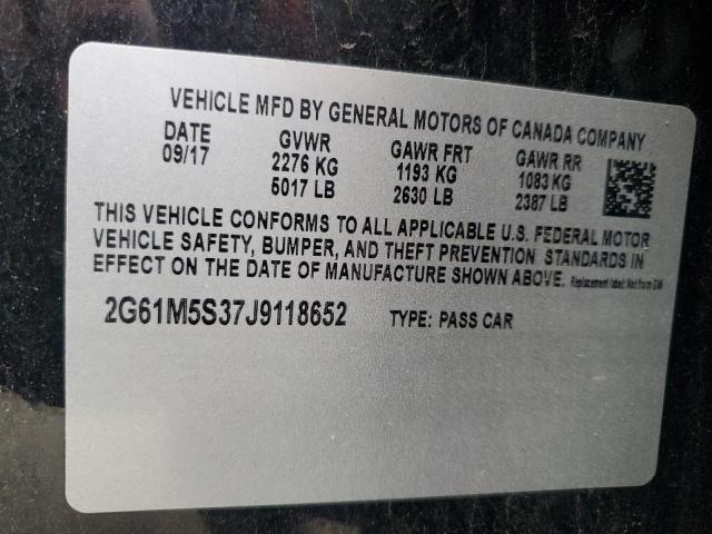 2018 CADILLAC XTS LUXURY - 2G61M5S37J9118652