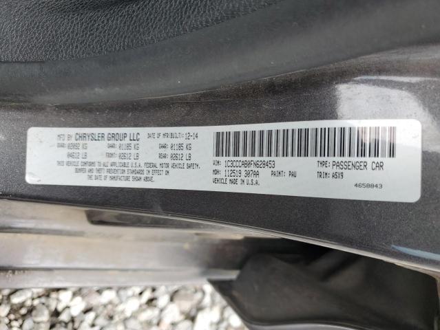 2015 CHRYSLER 200 LIMITE 1C3CCCAB0FN628453