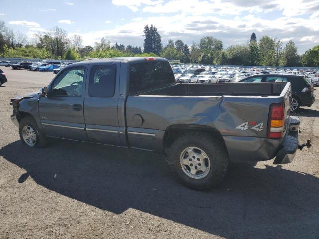 CHEVROLET SILVERADO 2001 charcoal  gas 2GCEK19V911304289 photo #3