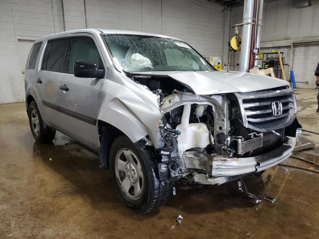 Vin: 5fnyf4h23fb021952, lot: 58124455, honda pilot lx 20154