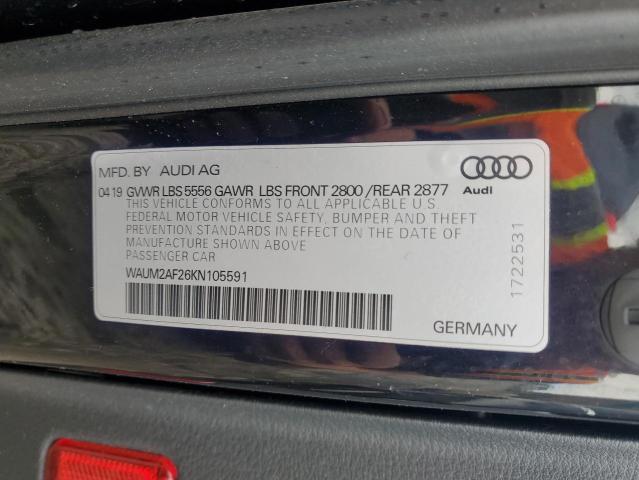 waum2af26kn105591 - 2019 Audi a6 prestige - #58362025