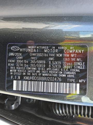 2024 GENESIS GV80 BASE KMUHBDSB8RU202476