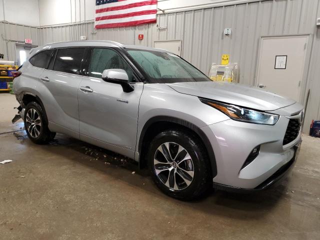 Vin: 5tdhbrch4ms514939, lot: 58272665, toyota highlander hybrid xle 20214