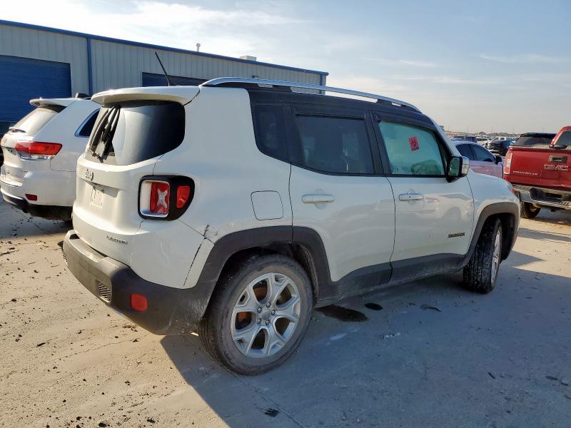 Vin: zaccjadt0gpd19374, lot: 58008485, jeep renegade limited 20163