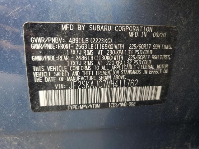 2021 SUBARU FORESTER P - JF2SKAJC7MH411762