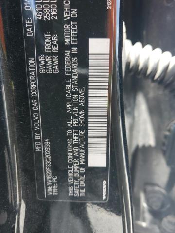 2012 VOLVO S60 T5 #3263682709