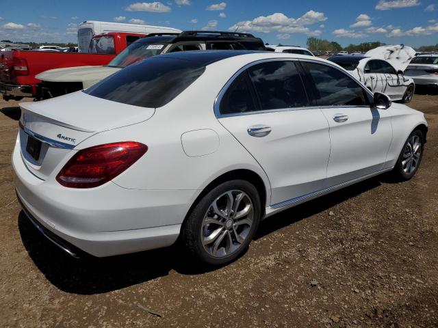 Vin: 55swf4kbxgu119537, lot: 57940565, mercedes-benz c-class 300 4matic 20163