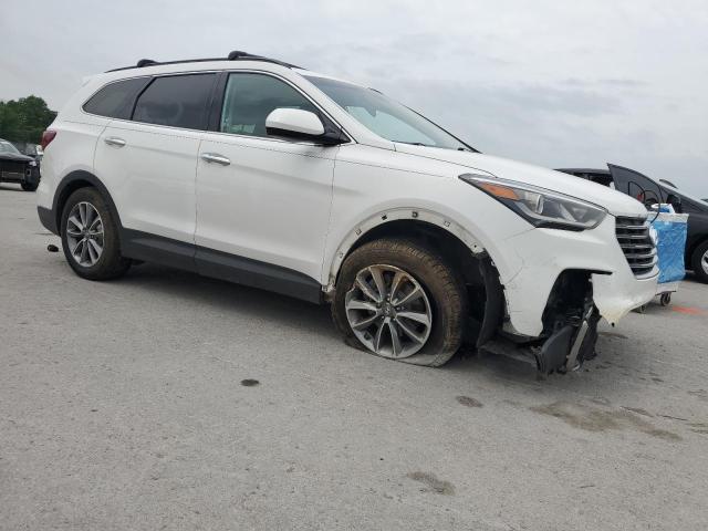 Vin: km8sm4hfxhu227533, lot: 57388525, hyundai santa fe se 20174
