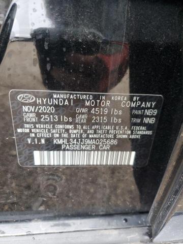 2021 HYUNDAI SONATA HYB - KMHL34JJ9MA025686
