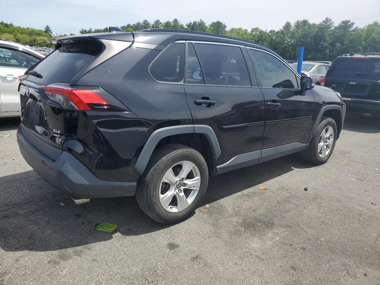 Lot #3254546146 2021 TOYOTA RAV4 XLE