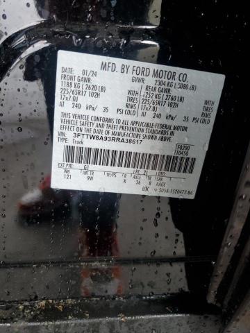 2024 FORD MAVERICK X 3FTTW8A93RRA38617