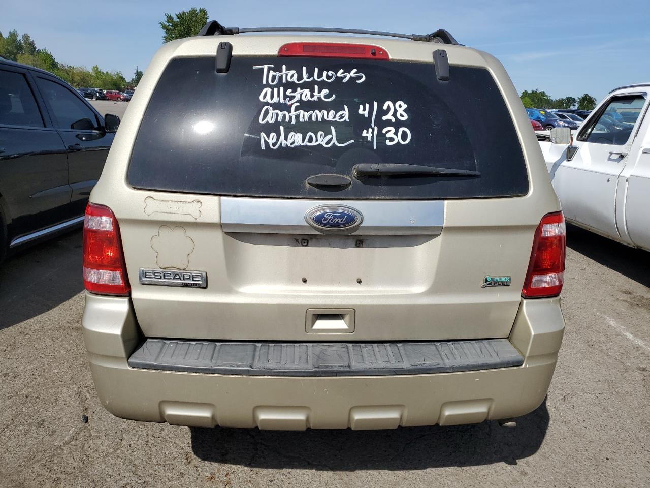 Lot #3150974023 2011 FORD ESCAPE LIM