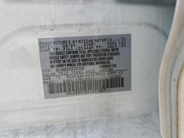 2025 NISSAN SENTRA SR 3N1AB8DV8SY207069