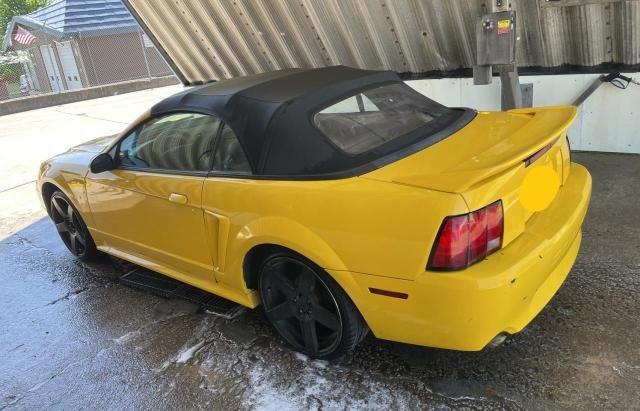 FORD MUSTANG GT 1999 yellow converti gas 1FAFP45X7XF114772 photo #4