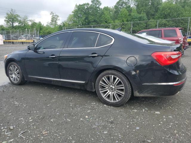 KIA CADENZA PR 2015 black  gas KNALN4D70F5194857 photo #3