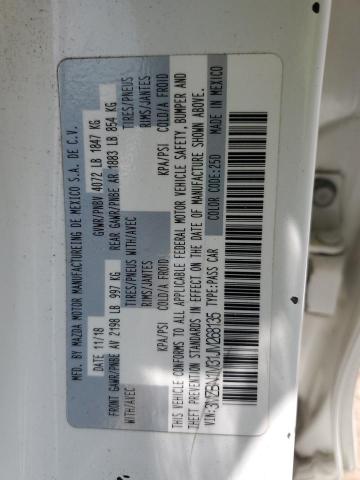 2018 MAZDA 3 GRAND TO 3MZBN1M31JM268135