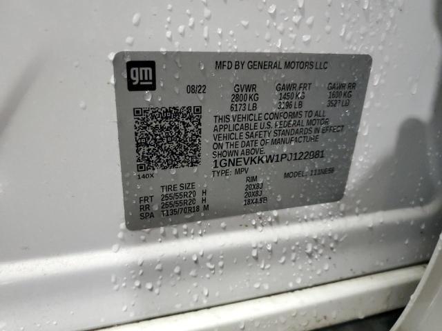 2023 CHEVROLET TRAVERSE P - 1GNEVKKW1PJ122981
