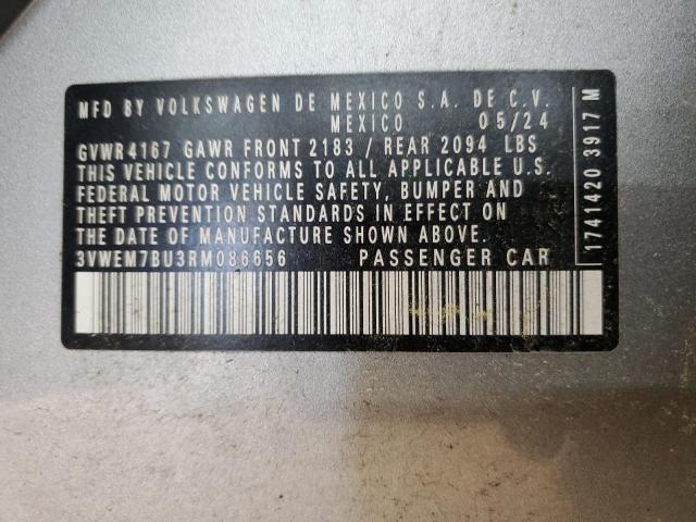 2024 VOLKSWAGEN JETTA SE 3VWEM7BU3RM086656