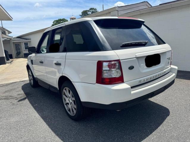 LAND ROVER RANGE ROVE 2009 white 4dr spor gas SALSK25439A202406 photo #4