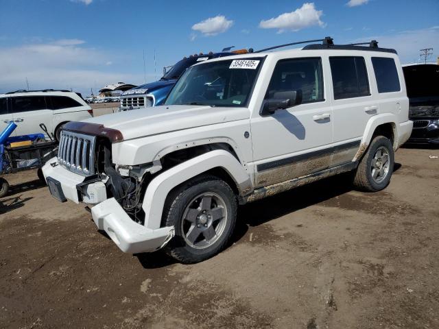 JEEP COMMANDER 2007 white  flexible fuel 1J8HG48P37C678752 photo #1