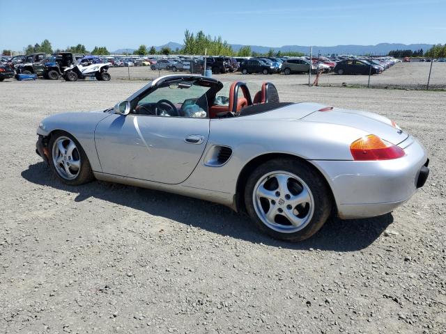 PORSCHE BOXSTER 1998 silver  gas WP0CA2986WU620657 photo #3