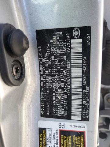 2015 TOYOTA CAMRY LE - 4T4BF1FK4FR456530