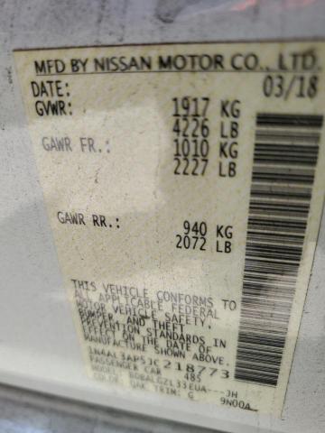 2018 NISSAN ALTIMA 2.5 - 1N4AL3AP5JC218773