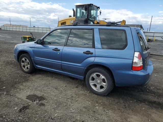 SUBARU FORESTER 2 2007 blue  gas JF1SG636X7H732807 photo #3