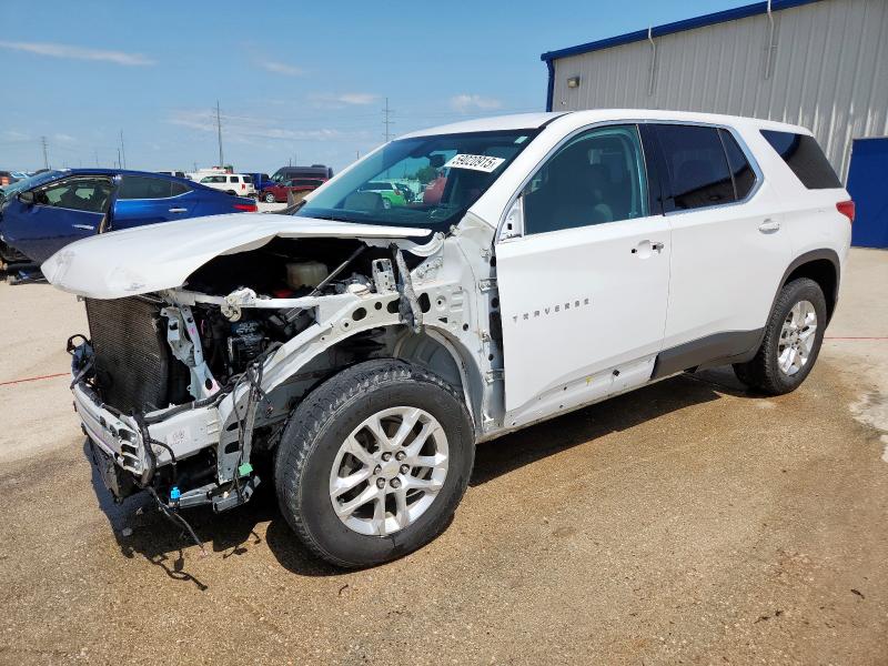 Vin: 1gnerfkw1kj204343, lot: 59020915, chevrolet traverse ls 2019 img_1