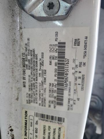 2015 FORD FUSION SE - 1FA6P0H74F5117637