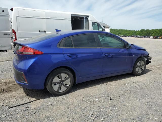 Vin: kmhc65lc6lu186070, lot: 57393055, hyundai ioniq blue 20203