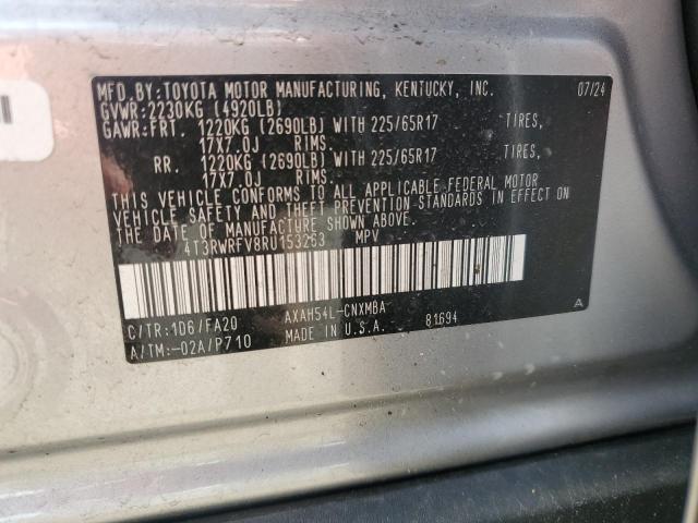 2024 TOYOTA RAV4 XLE 4T3RWRFV8RU153263