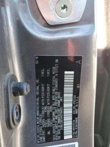 2017 TOYOTA SIENNA LE 5TDKZ3DC4HS794031