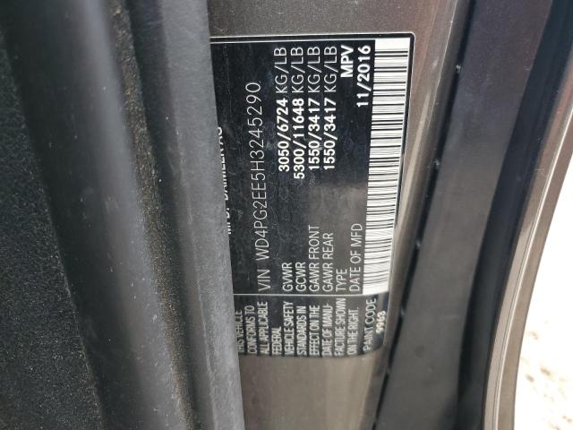 2017 MERCEDES-BENZ METRIS WD4PG2EE5H3245290