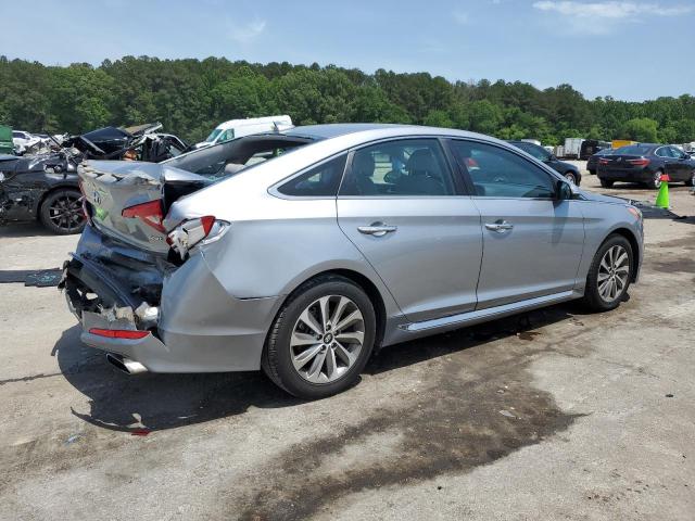 Vin: 5npe34af8fh053905, lot: 57169805, hyundai sonata sport 20153