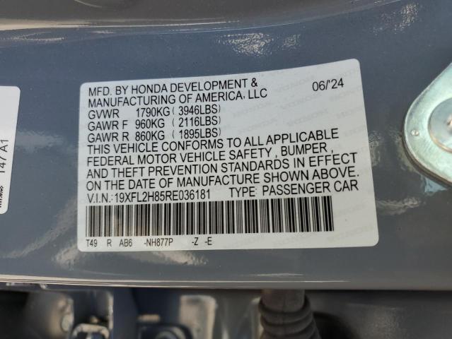 2024 HONDA CIVIC SPOR - 19XFL2H85RE036181