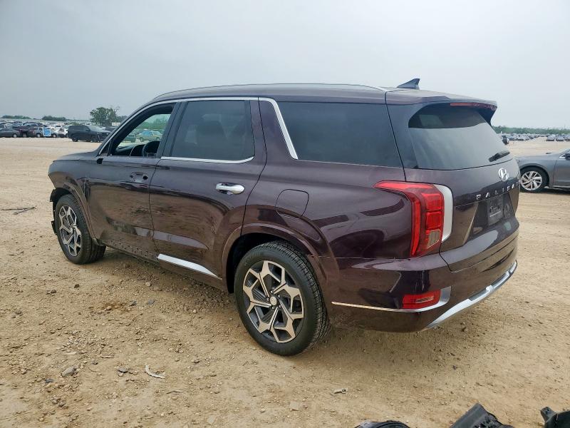 Vin: km8r74he3mu323995, lot: 57584575, hyundai palisade calligraphy 20212