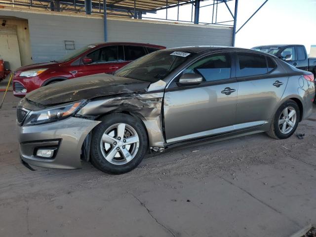 KIA OPTIMA LX 2015 silver  gas 5XXGM4A79FG352197 photo #1