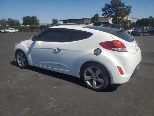 HYUNDAI VELOSTER 2014 white  gas KMHTC6ADXEU209203 photo #3