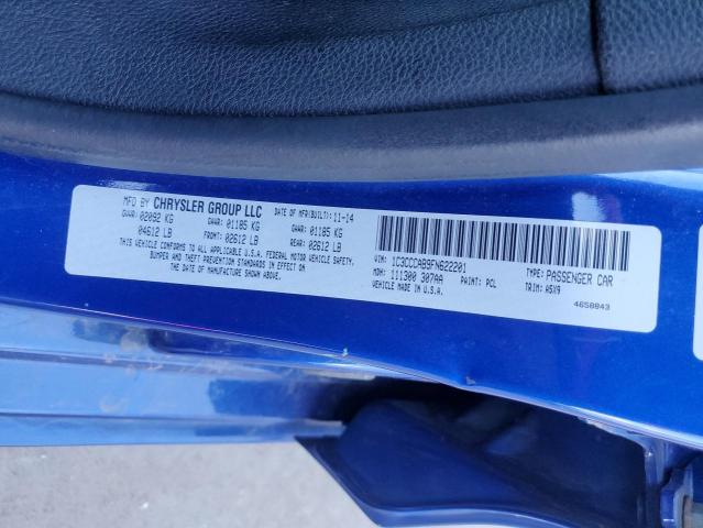 2015 CHRYSLER 200 LIMITE - 1C3CCCAB9FN622201