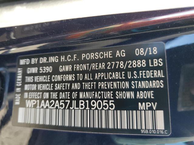 2018 PORSCHE MACAN - WP1AA2A57JLB19055