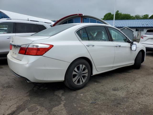 HONDA ACCORD LX 2014 white sedan 4d gas 1HGCR2F30EA291439 photo #4