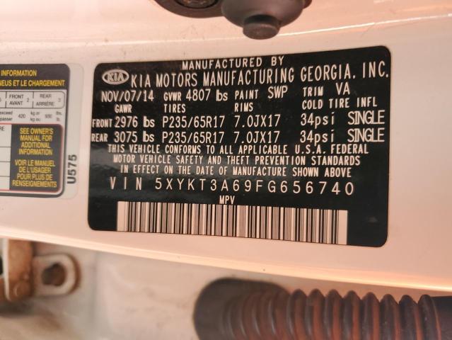 2015 KIA SORENTO LX - 5XYKT3A69FG656740