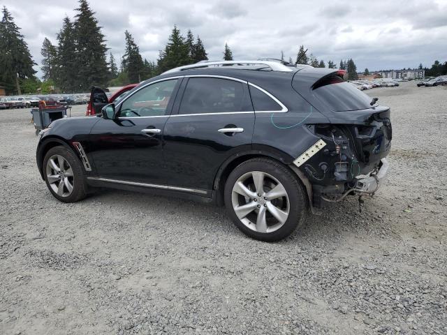 INFINITI FX50 2013 black 4dr spor gas JN8BS1MW4DM100144 photo #3