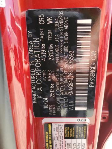 2025 KIA K5 GT LINE KNAG64J76S5336593