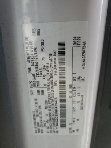 2022 FORD TRANSIT T- - 1FBAX2C85NKA59476