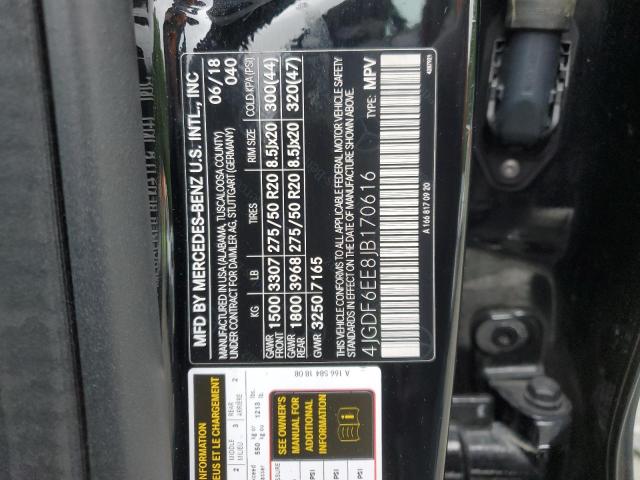 2018 MERCEDES-BENZ GLS 450 4M - 4JGDF6EE8JB170616