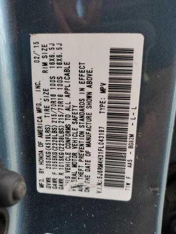 2015 HONDA CR-V LX - 5J6RM4H31FL043197