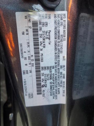 2017 FORD FOCUS SE 1FADP3F23HL328794