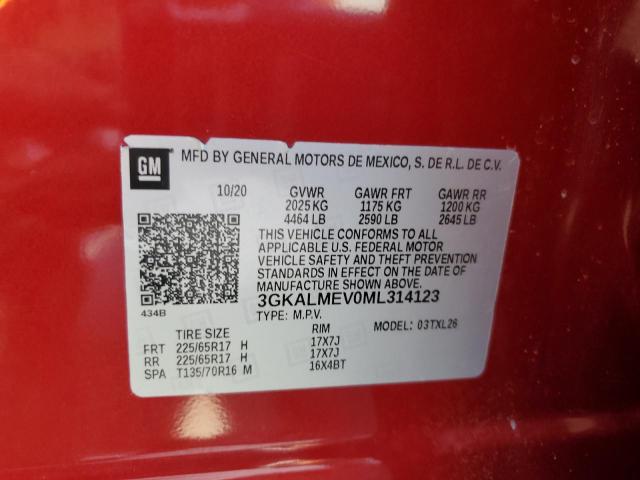 2021 GMC TERRAIN SL - 3GKALMEV0ML314123